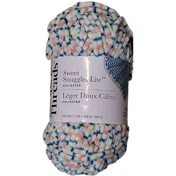 Loops & Threads Sweet Snuggles Lite Yarn Super Bulky Carnival Multi - Picture 1 of 4